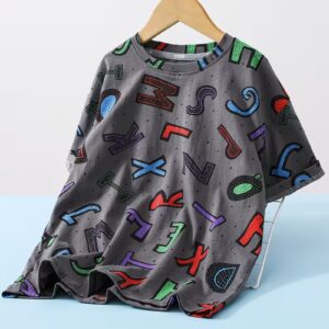 Boys' Graphic Print Summer T-Shirt