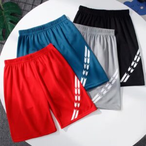 4-Piece Boys' Quick-Dry Mesh Shorts Set