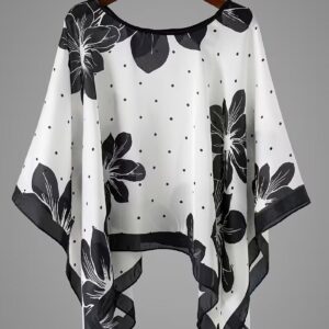 Hooded Shawl Sunscreen Cover-Up Scarf